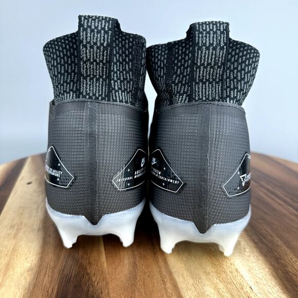Nike Men\'s 13 WIDE Alpha Menace Elite 3 Football Cleats Black DH1350-001 NEW main image 4